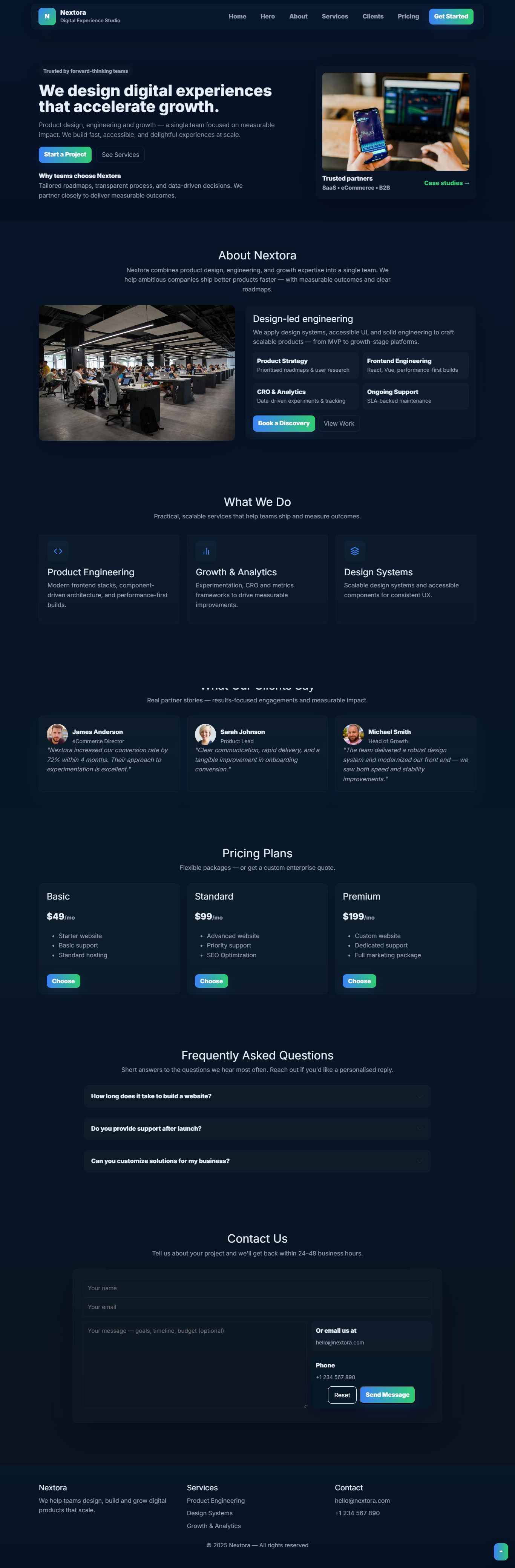 Portfolio project image