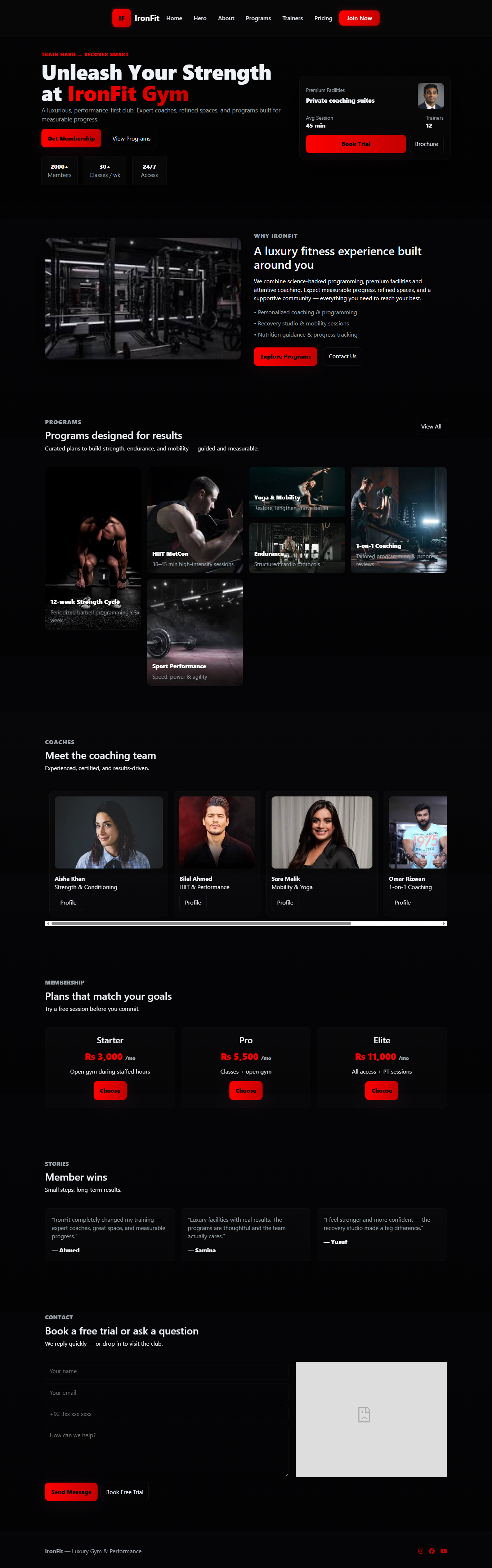 E-commerce UI project image
